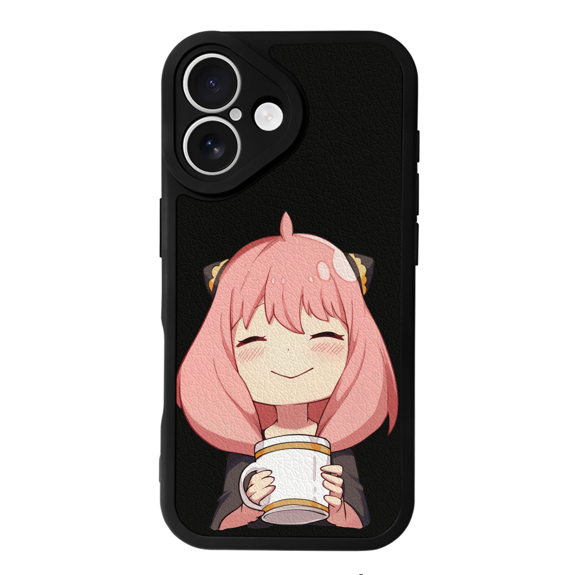 （画像用） SPY×FAMILY间谍家家酒 【iPhone 16シリーズ対応】シリコンスマホケース（レザー調） 材質：シリコン